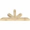 Ekena Millwork Saratoga Rough Sawn Timber Gable Bracket, Douglas Fir, 72"W x 36"H x 6"D x 6"F, 12/12 Pitch GBW072X36X0606SAR00RDF - alternate 5